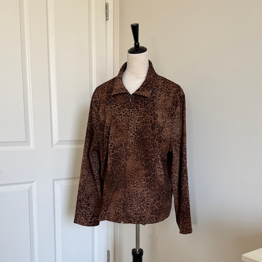 Briggs Leopard Print Jacket